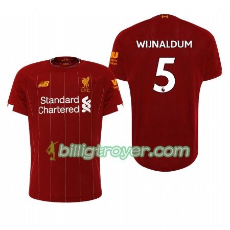 Billige Fotballdrakter Liverpool Georginio Wijnaldum 5 Hjemmedraktsett 2019/20 Kortermet